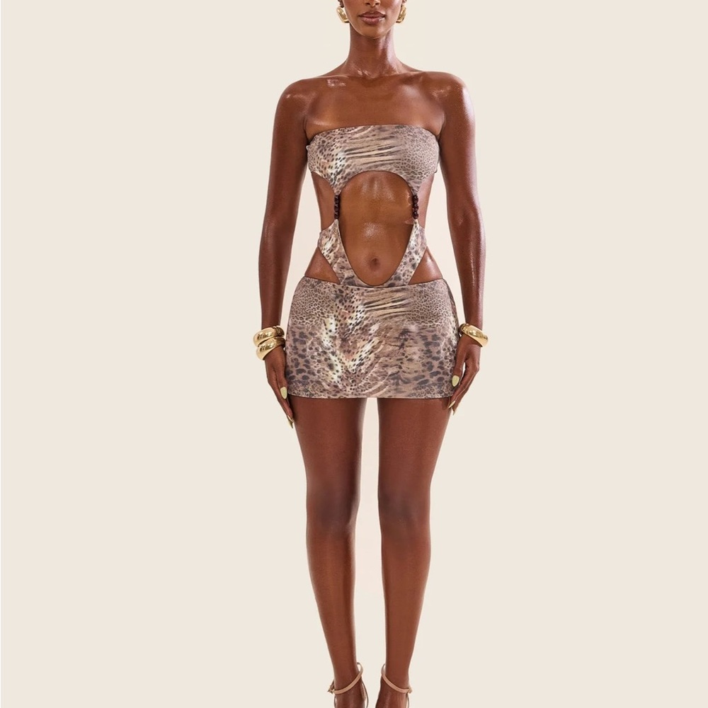 Mars The Label Sloan Swim Set in Animal Print